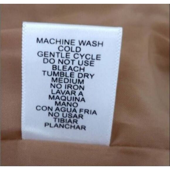 LOVE TREE CAMEL BLACK POLKA-DOT BLAZER SZ.S EUC. - Picture 6 of 7